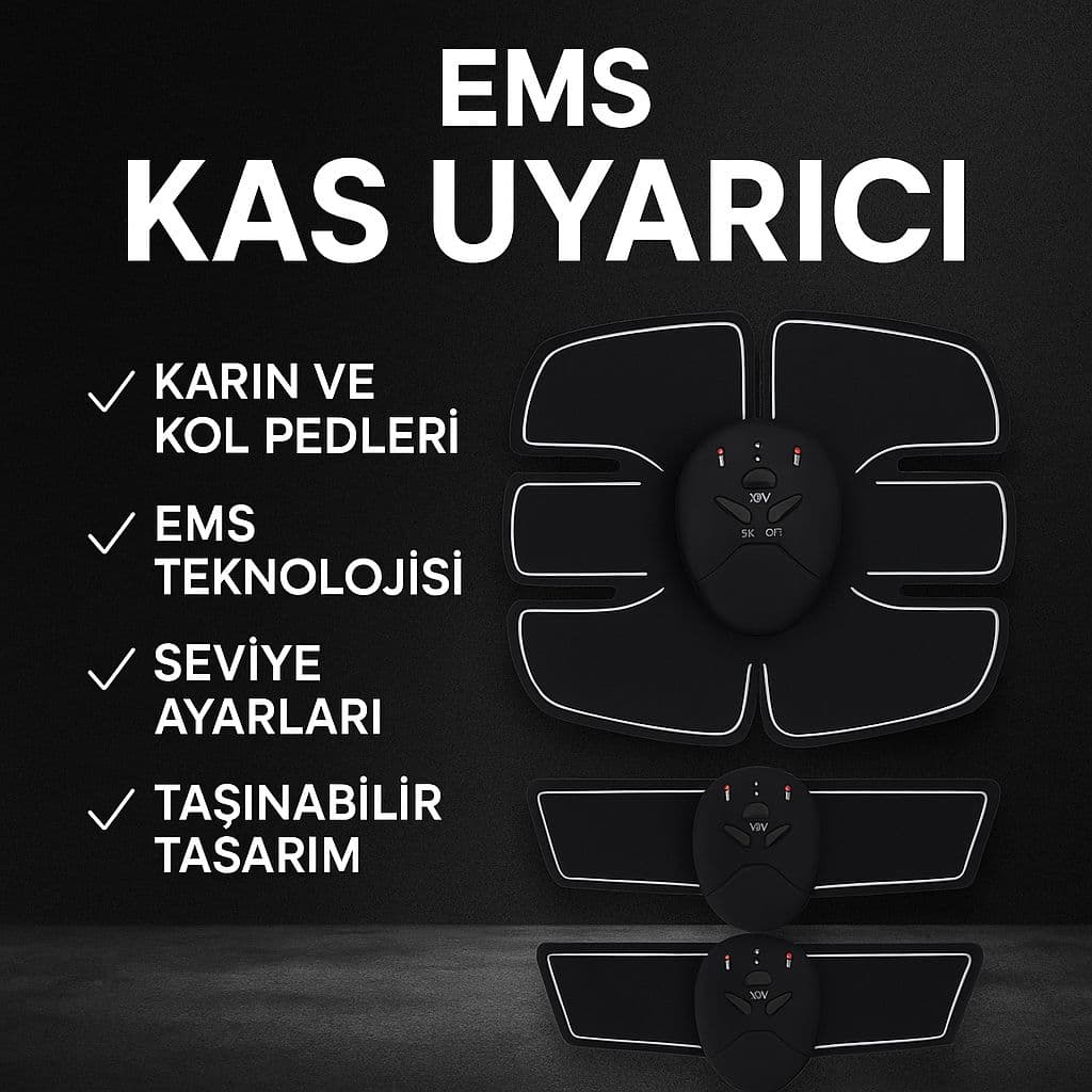 Evde Spor İçin Orijinal EMS Kas Çalıştırma Aleti 2025 Titreşimli Seri 3