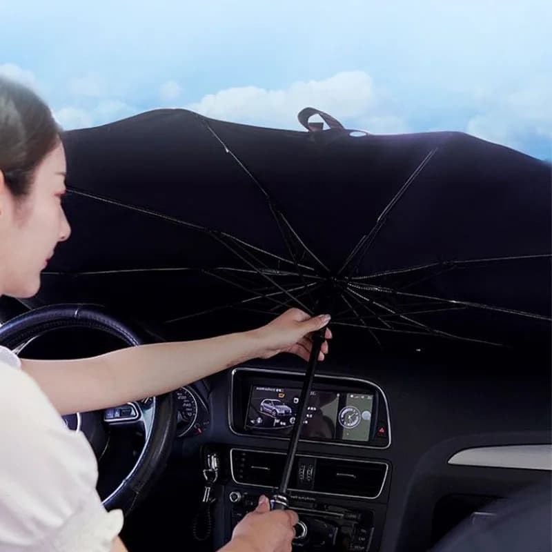 Kia Picanto, Hyundai Getz, VW Up!, Renault Twingo, Dacia Logan Uyumlu Oto Şemsiye 3