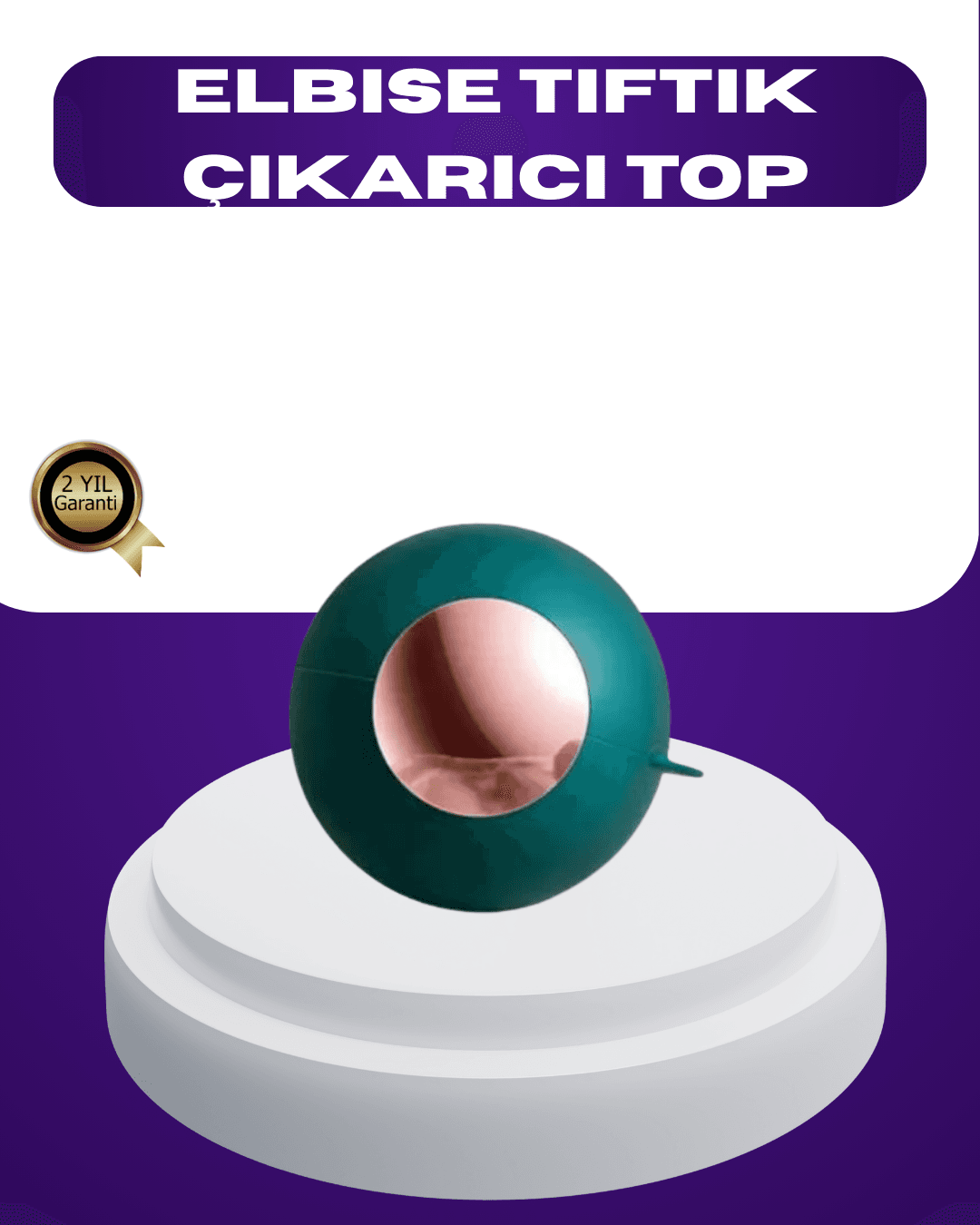 Elbise Tiftik Çıkarıcı Top – Yeniden Kullanılabilir ve Yıkanabilir