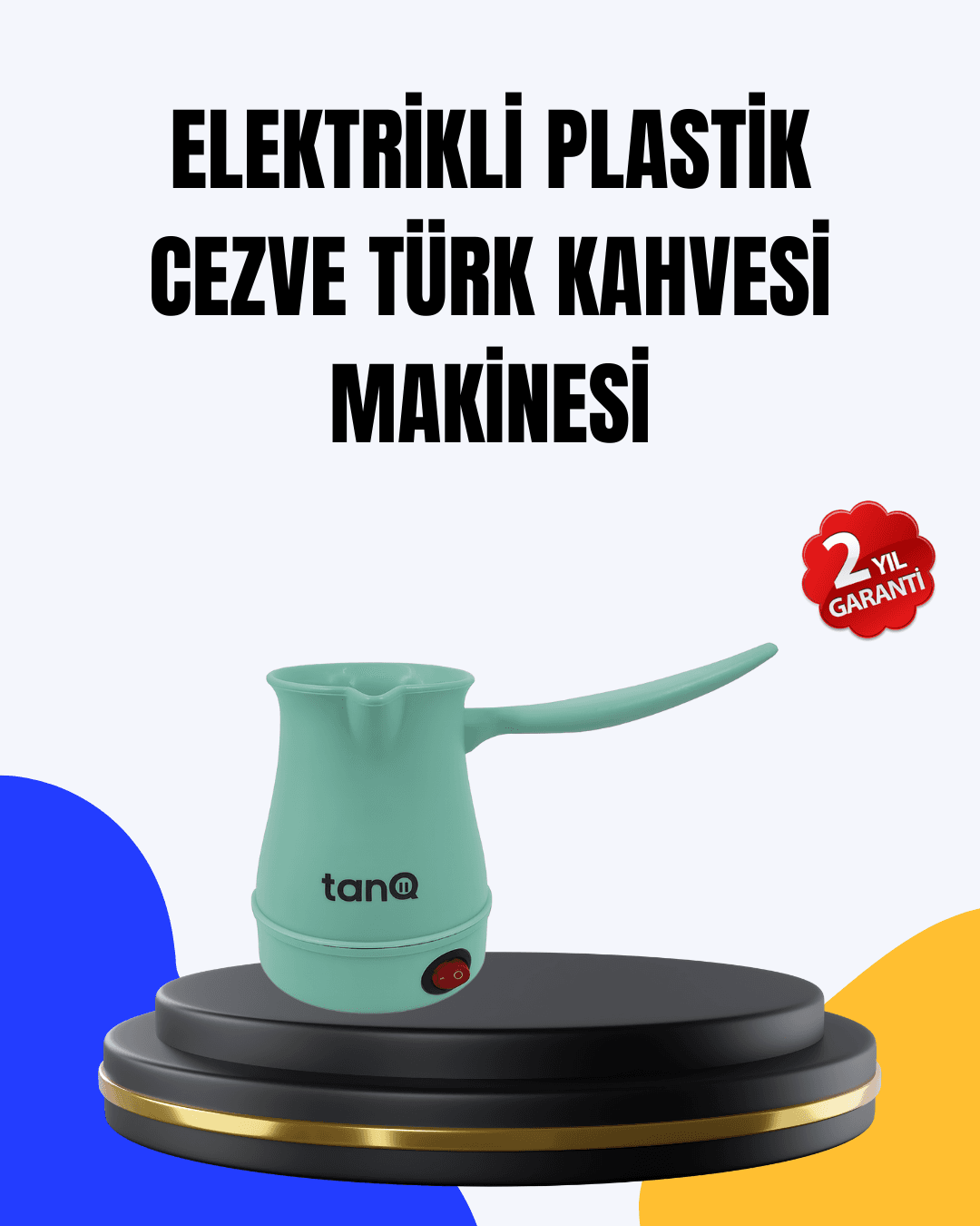 220-240 Volt 304 Kalite Rezistanslı Elektrikli Türk Kahve Makinesi 700W 4 Kişilik