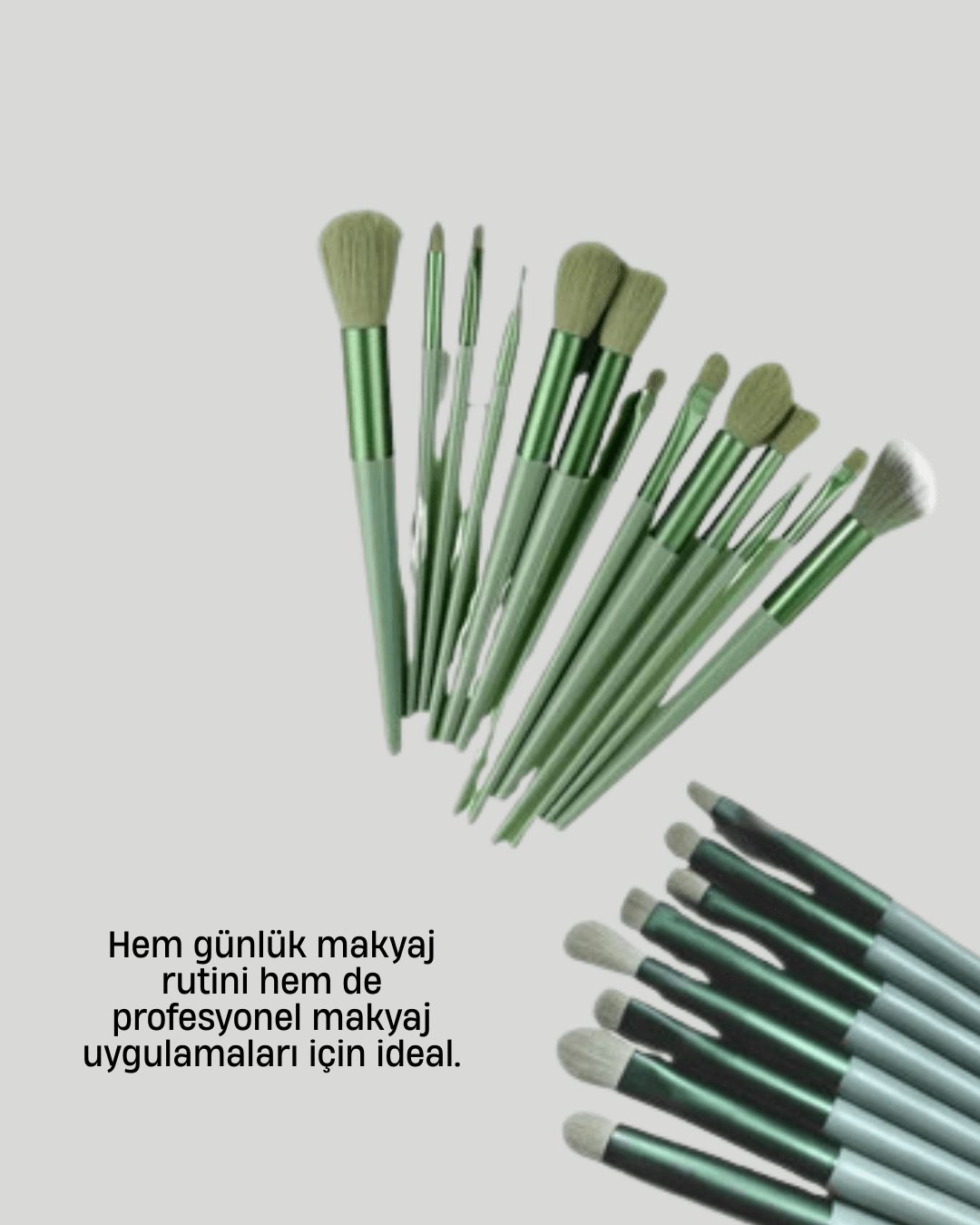 Profesyonel Makyaj Fırça Seti Yumuşak Kıllı Taşınabilir Çantalı 4