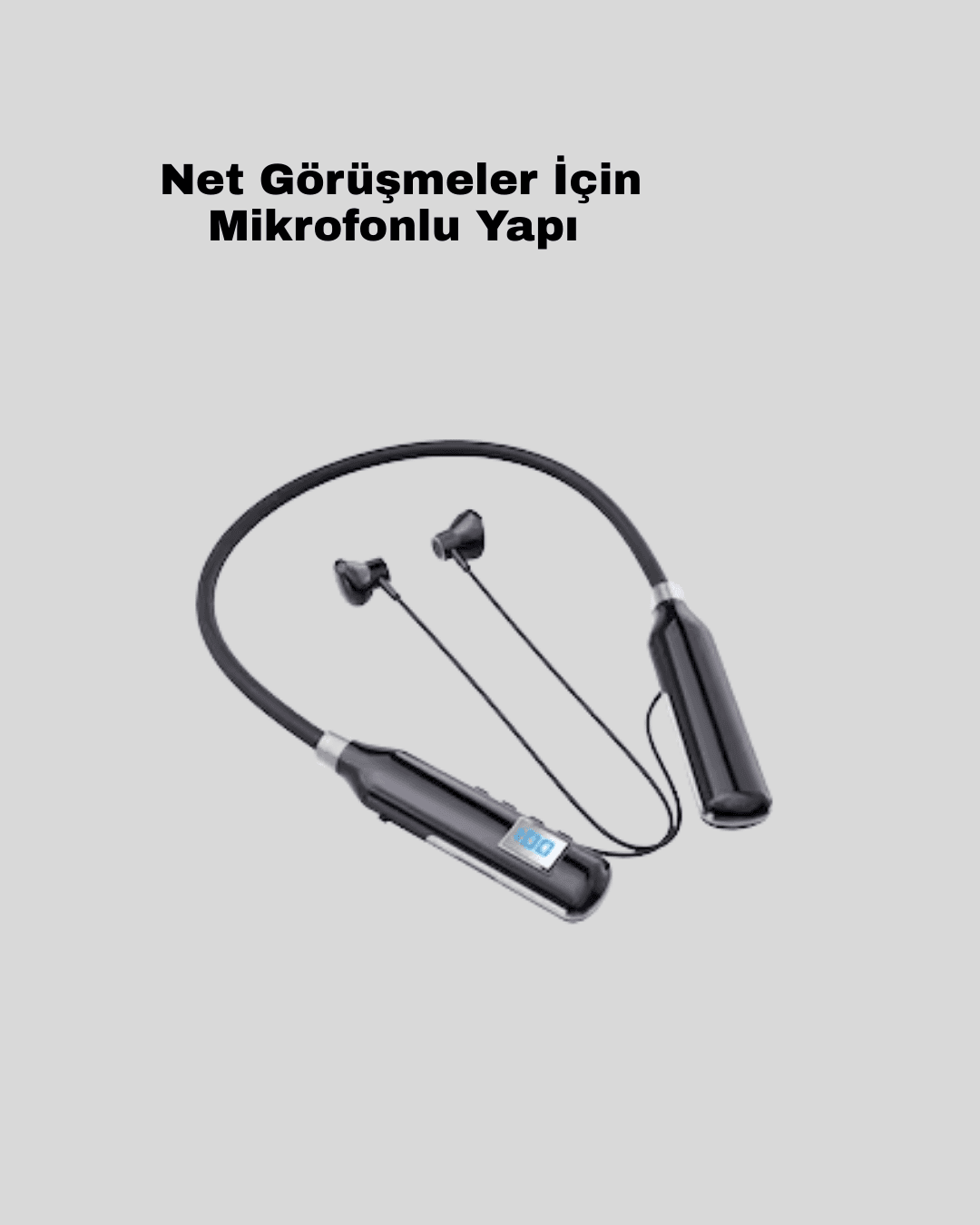 Ergonomik Tasarımlı IPX4 Suya Dayanıklı Bluetooth Kulaklık 3