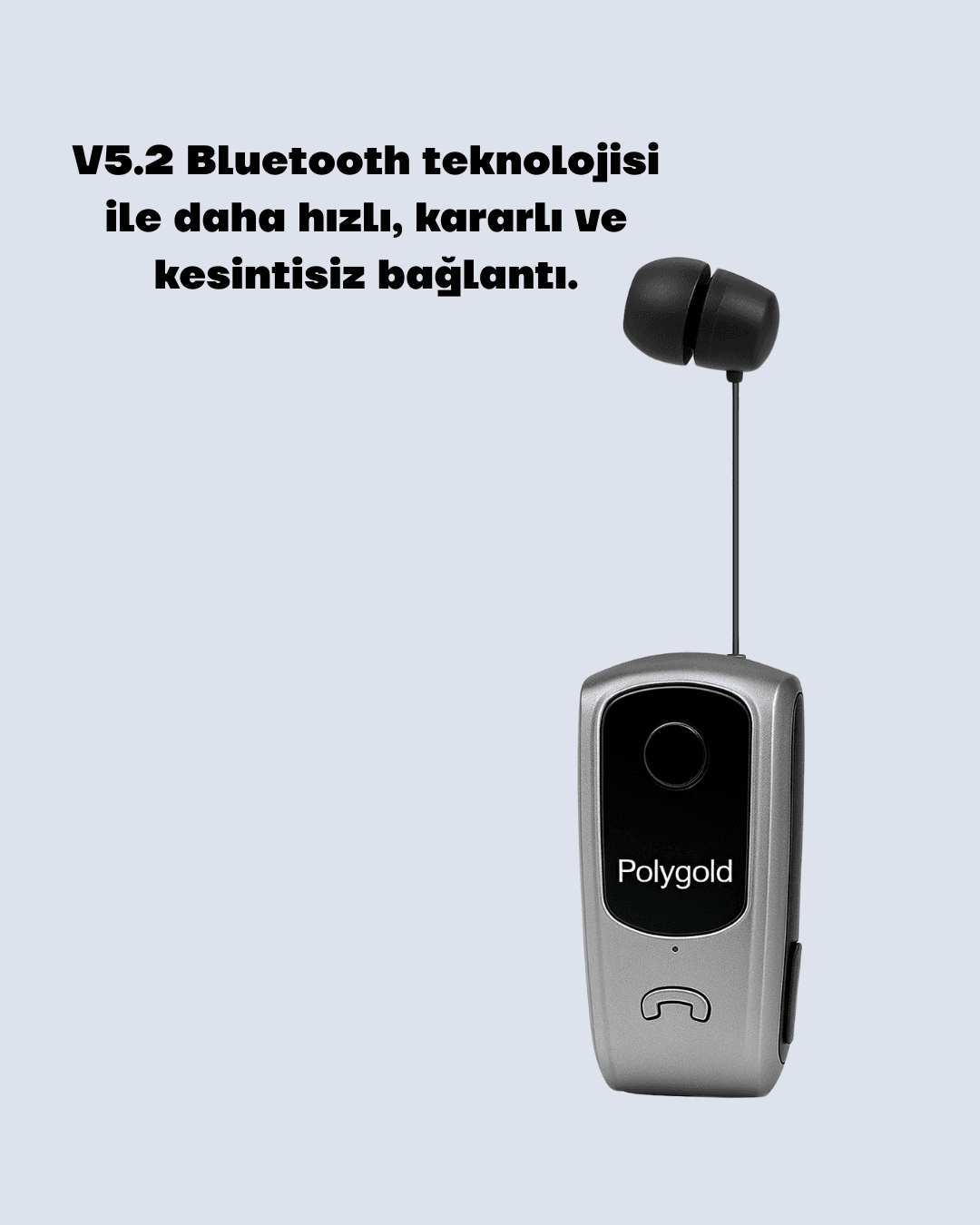 PG920 Klipsli Bluetooth Kulaklık 3