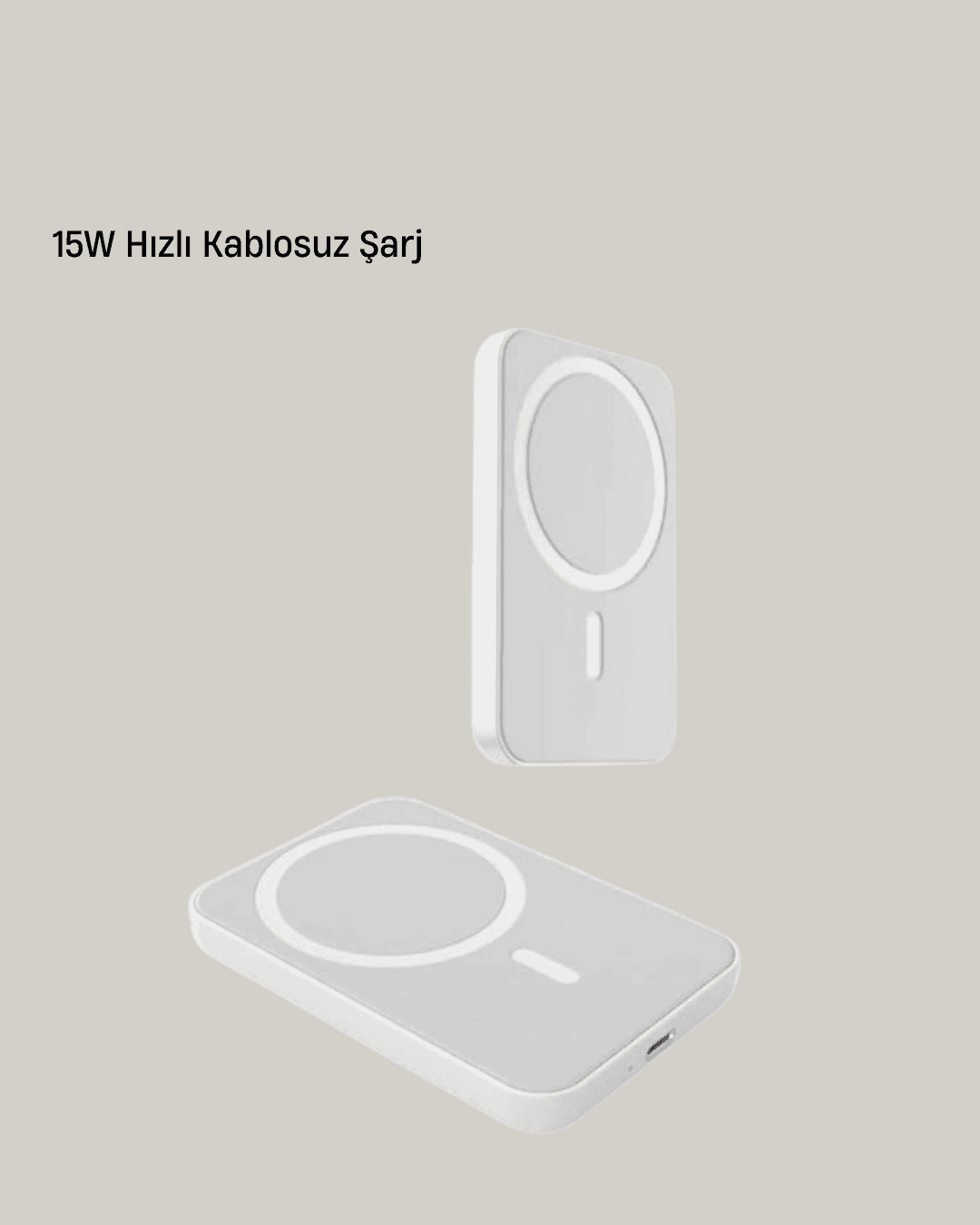 15W Araç Telefon Tutucu Kablosuz Hızlı Şarj Özellikli 6