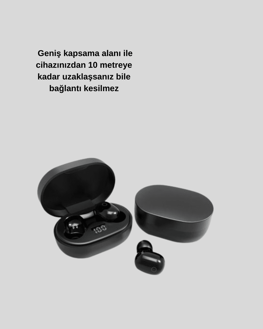 iOS ve Android Uyumlu Bluetooth 5.0 Kulaklık 4