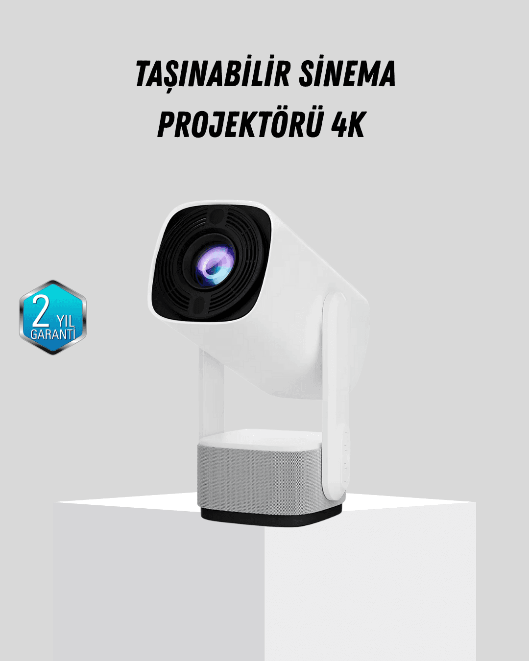 Ev Tipi 720p HD Projeksiyon Cihazı - Sinema Keyfi İçin Taşınabilir Projektör
