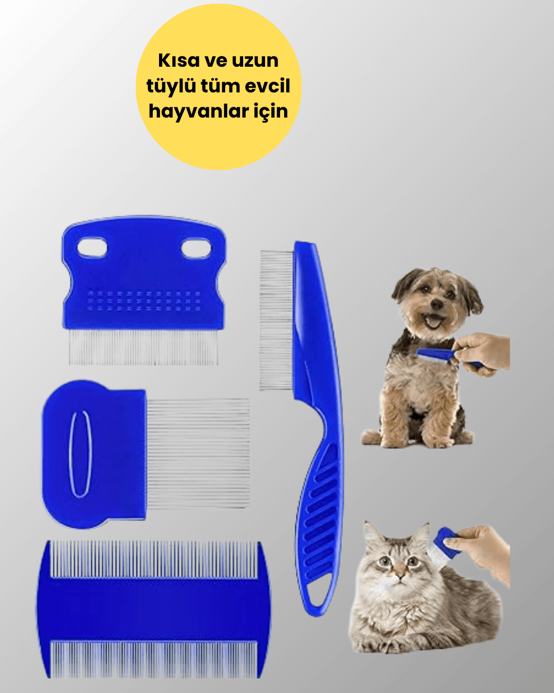 EVCİL HAYVAN TAKRAK SETİ 3
