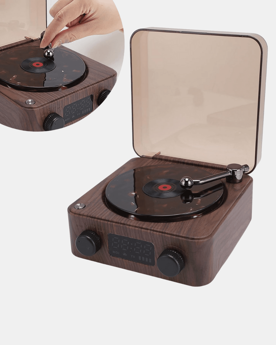 GRAMAFON SPEAKER KAHVERENGİ 6