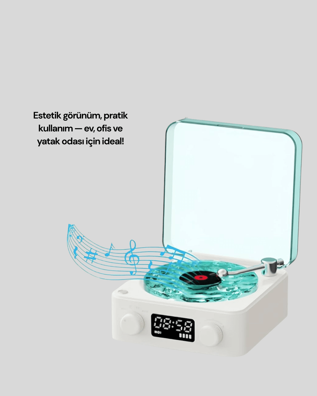 Kablosuz Bluetooth Hoparlör MAVİ 6