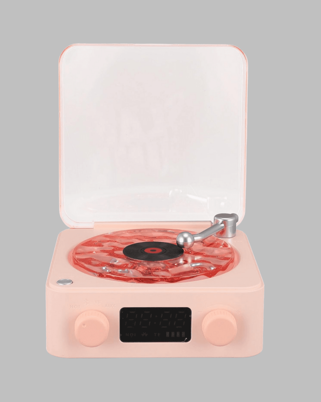 Retro Bluetooth Hoparlör PEMBE 6