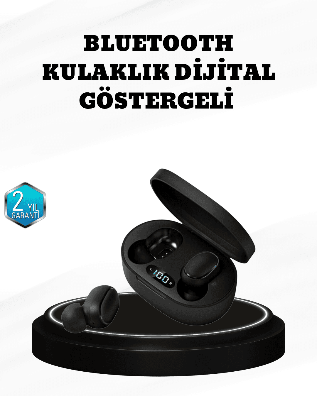 Kablosuz Bluetooth Kulaklık – Gürültü Önleyici, Suya Dayanıklı, Mikrofonlu, Uzun Pil Ömürlü