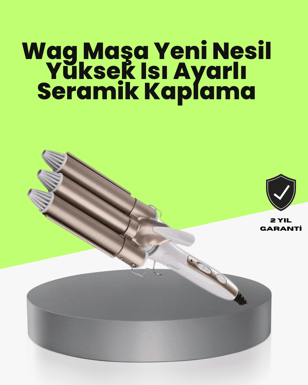 Her Saç Tipine Uygun, Hızlı Isınan Bukle Yapıcı – Evde Kuaför Kalitesinde Sonuç