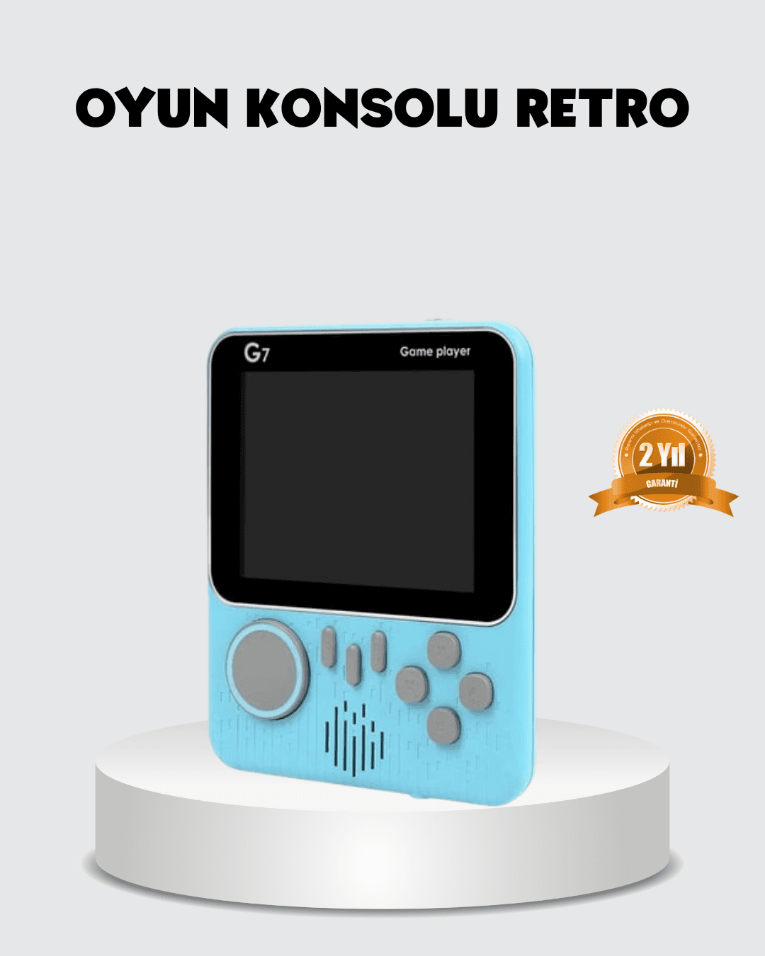 Taşınabilir Retro Oyun Konsolu – 3.5 İnç LCD, 666 Klasik Oyun, TV Destekli