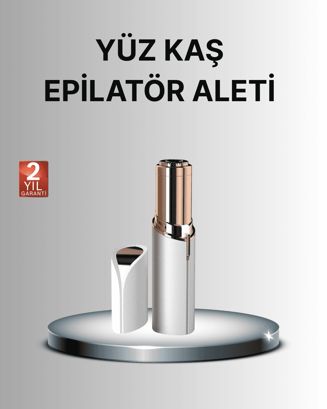 Taşınabilir Yüz ve Kaş Epilatörü – Acısız Tüy Temizleme