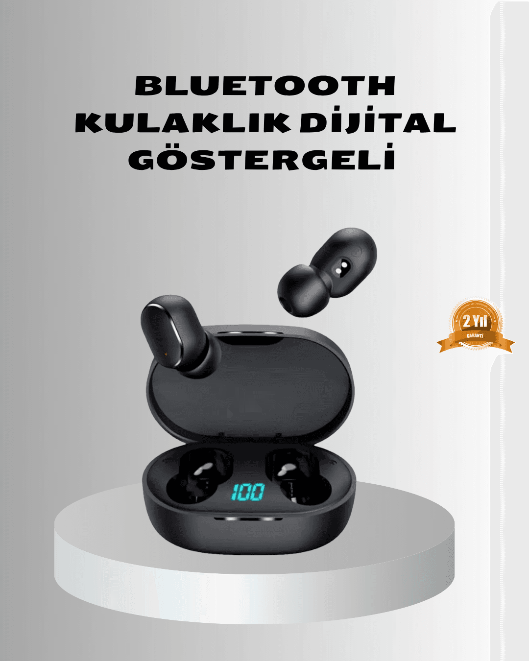 Bluetooth Kulaklık – Gürültü Önleyici, Mikrofonlu, Uzun Pil Ömürlü Kablosuz Kulaklık