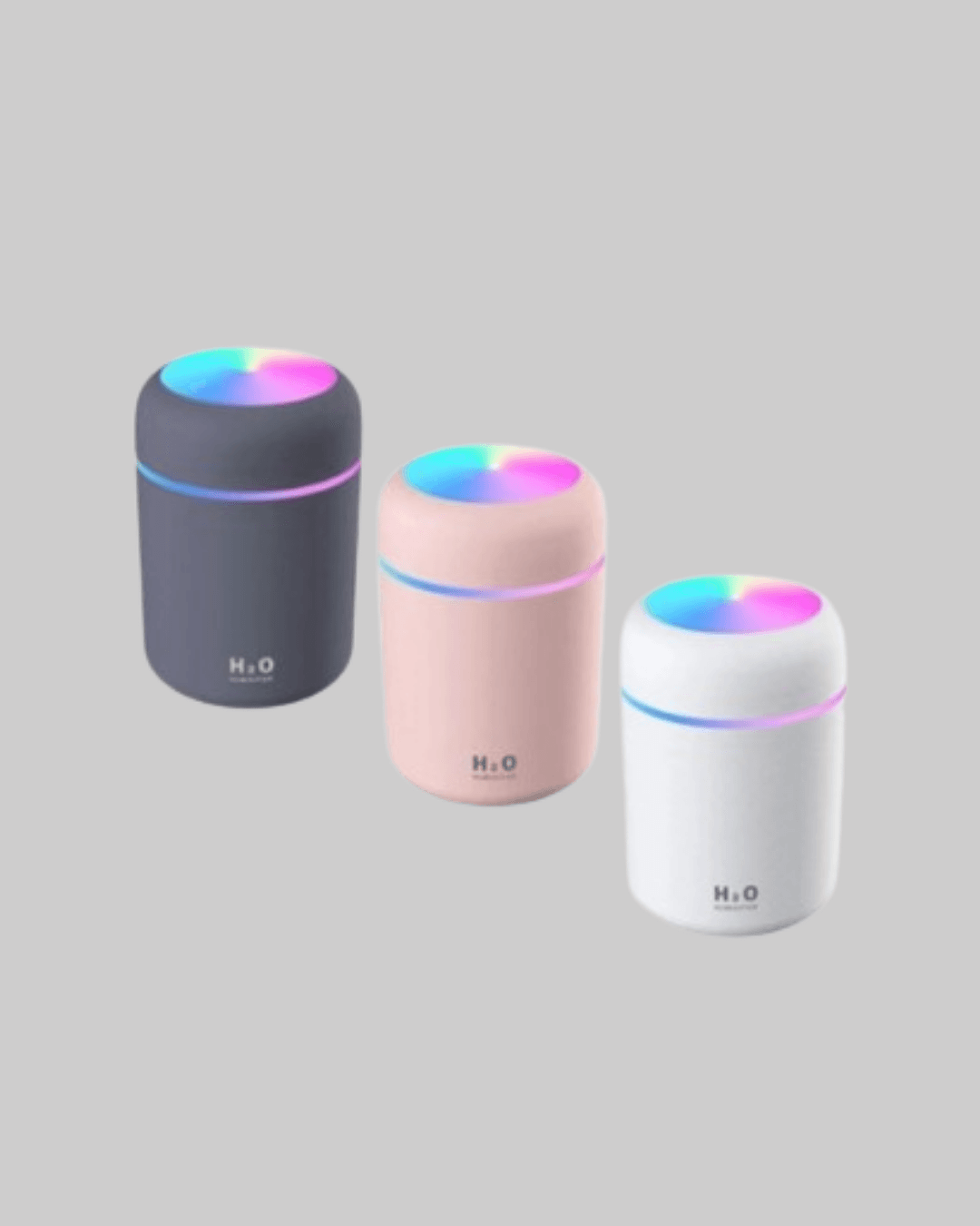 Taşınabilir USB Mini Nemlendirici – LED Aydınlatmalı, Çift Püskürtme Modu 3