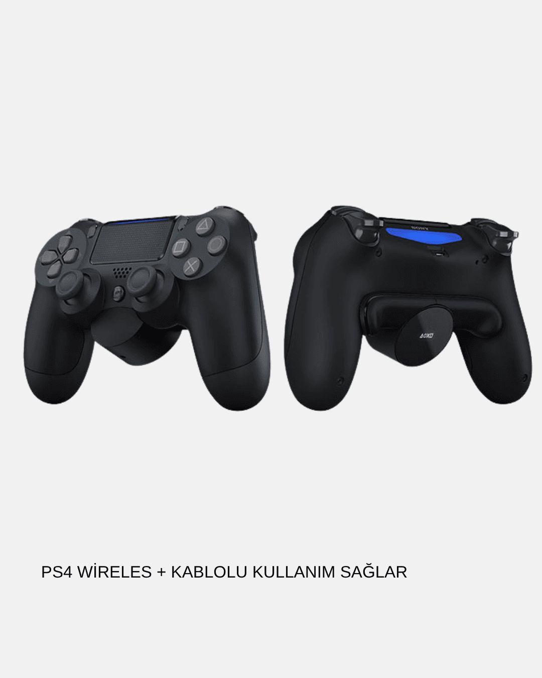Bluetooth Oyun Kolu – Titreşimli, PS4, Steam, PC, Mobil ve Tablet Uyumlu 3