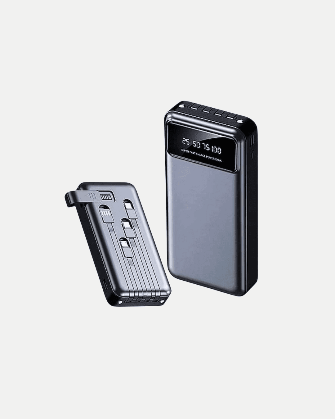 Powerbank 20000 mAh 4 Çıkışlı Hızlı Şarjlı ve LED Göstergeli 3