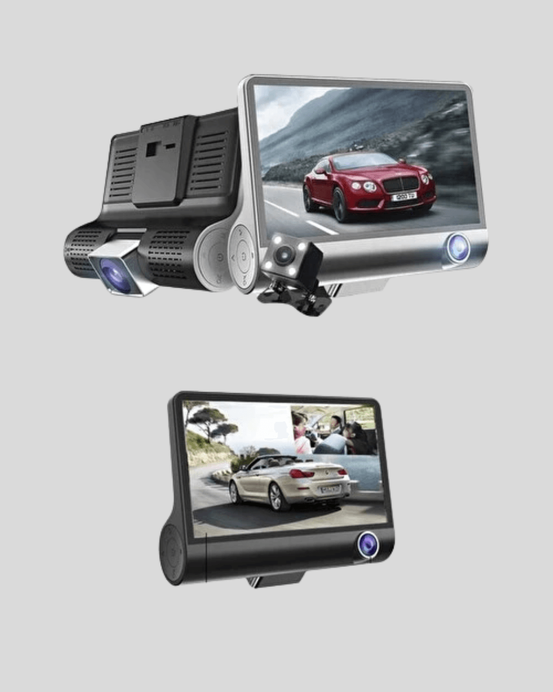 Araç DVR Kamerası 3’lü 170° Geniş Açılı Full HD ve Park Destekli 3