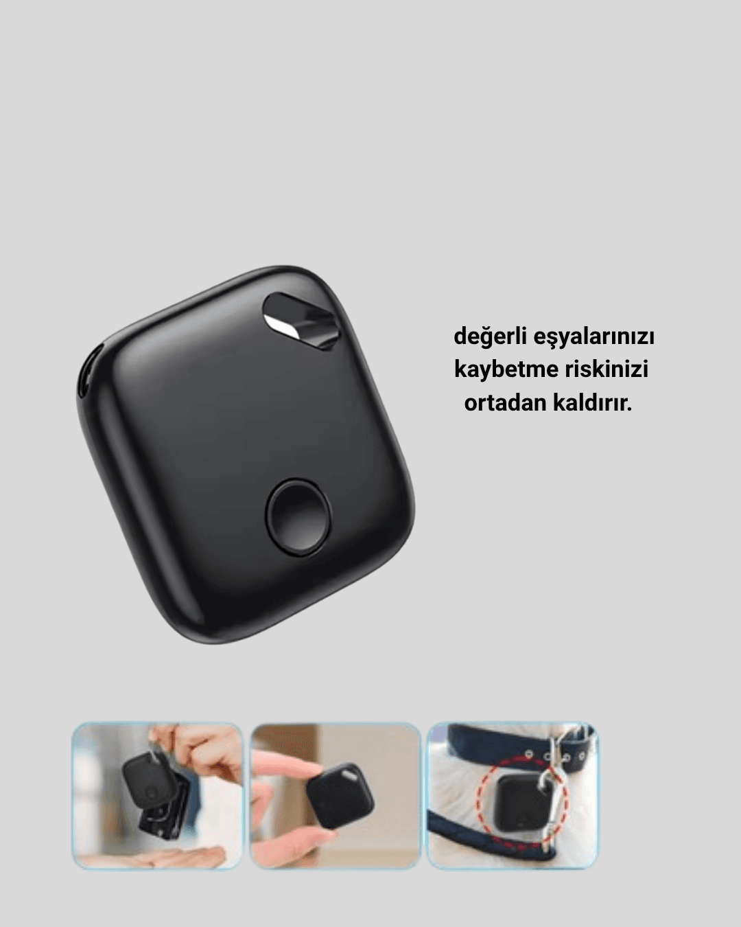 Akıllı Takip Aleti iOS Uyumlu ve Bluetooth Bağlantılı 3
