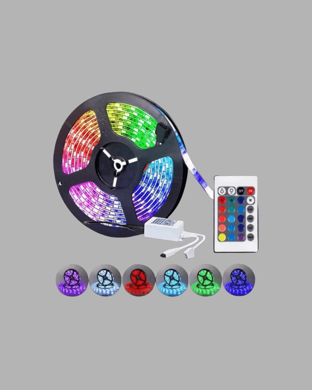 RGB Smart Şerit LED – TV Arkası ve Dekoratif Alanlar İçin Işık Şeridi 4
