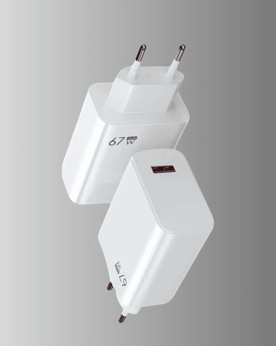 67W Süper Hızlı Şarj Adaptörü ve Kablo Seti – Güvenli, Kompakt ve Ergonomik Tasarım 3