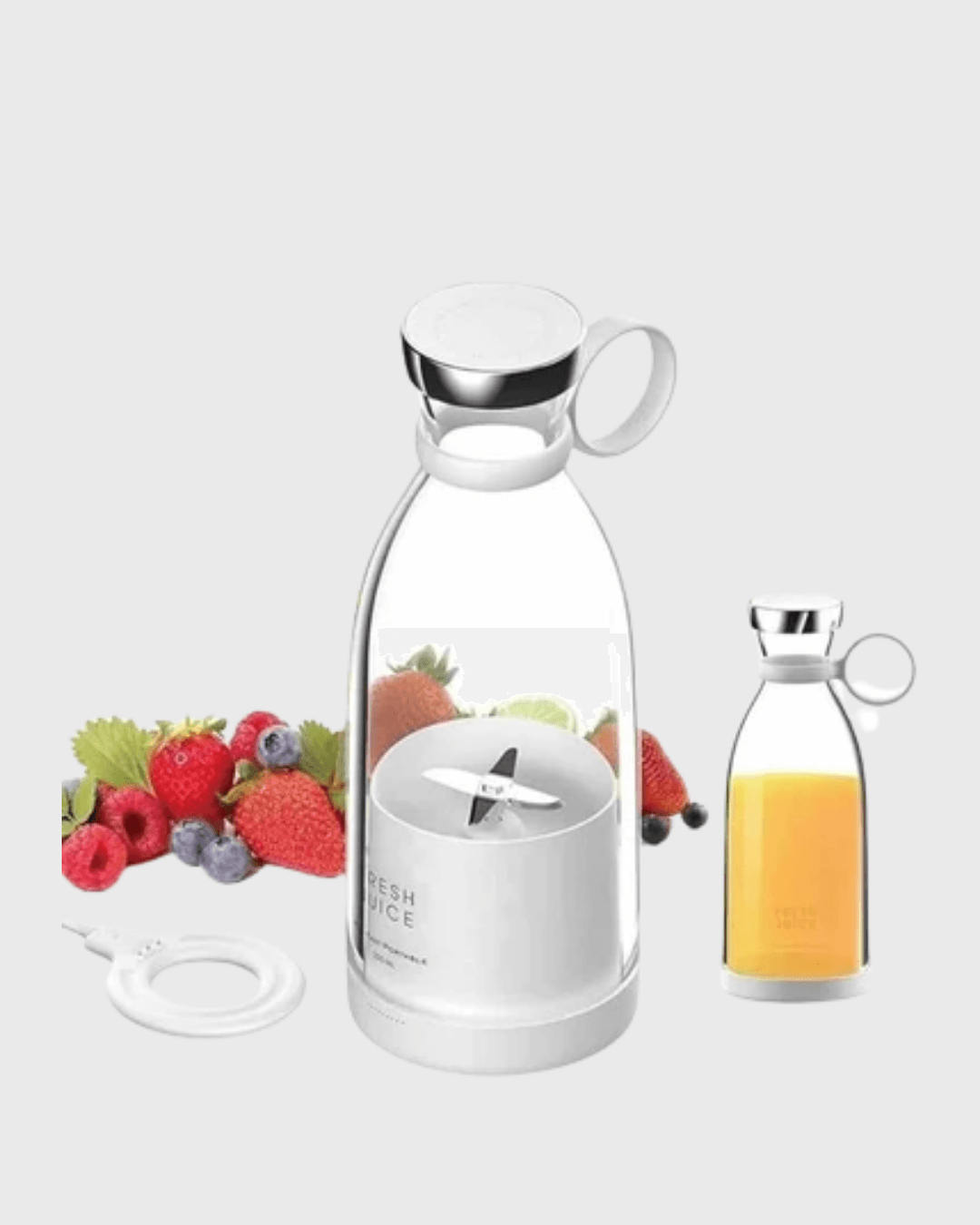 Şarjlı Portatif Blender – Gıda Sınıfı Malzeme, 10 Kullanımlık Pil, Mini Boy ve Hafif Tasarım 3