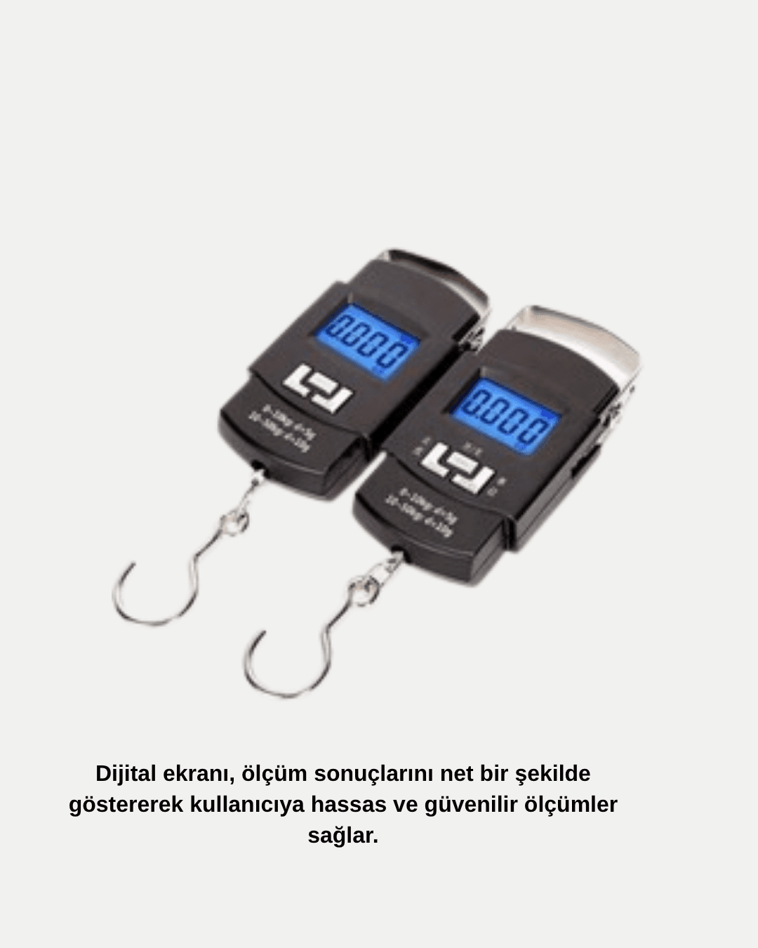 Dijital El Kantarı – 50 Kg Taşıma Kapasiteli, Taşınabilir Hassas Tartı 4