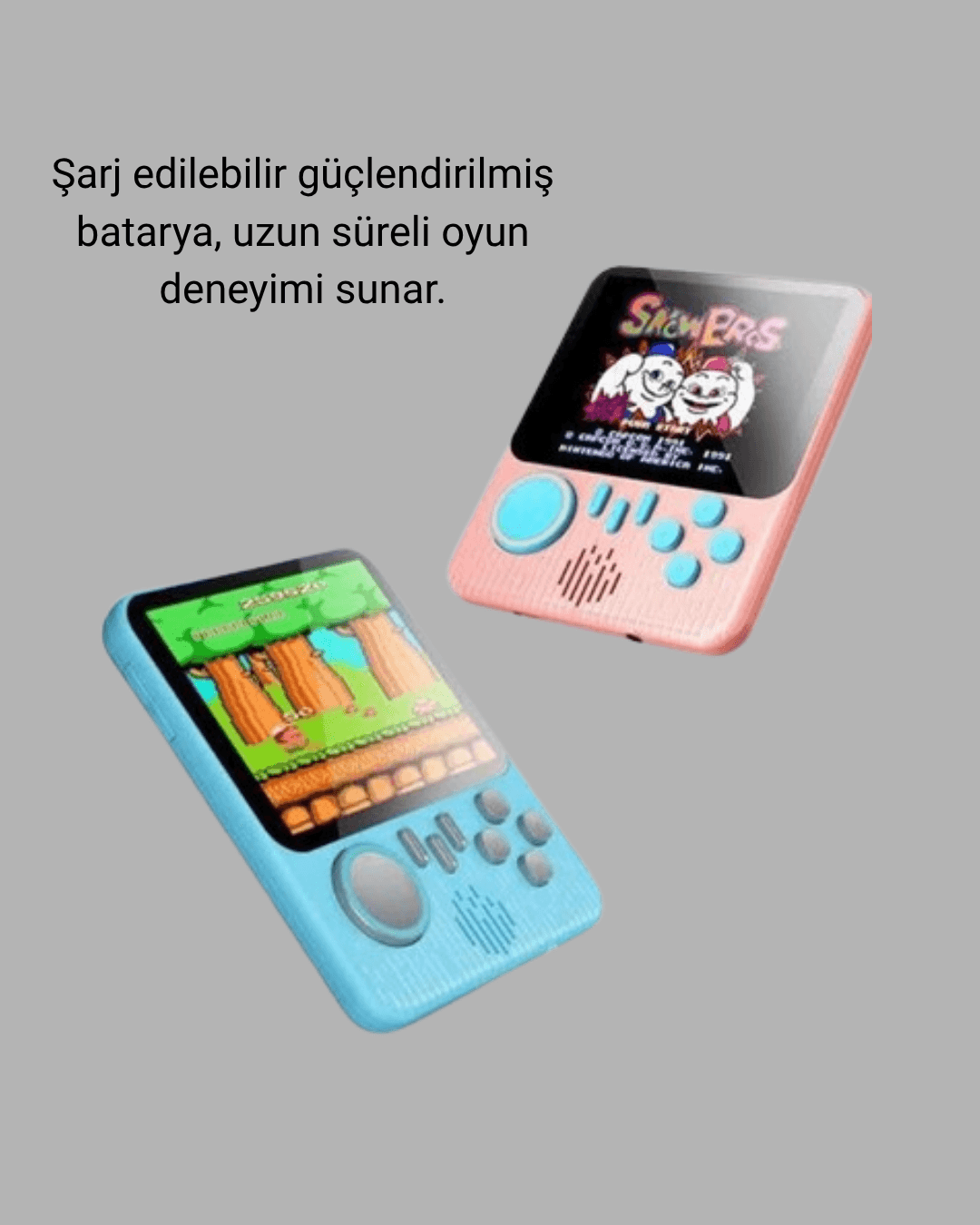 666 Oyunlu Retro Mini Oyun Konsolu – 3.5" LCD Ekran ve Çift Kişilik Oyun 4