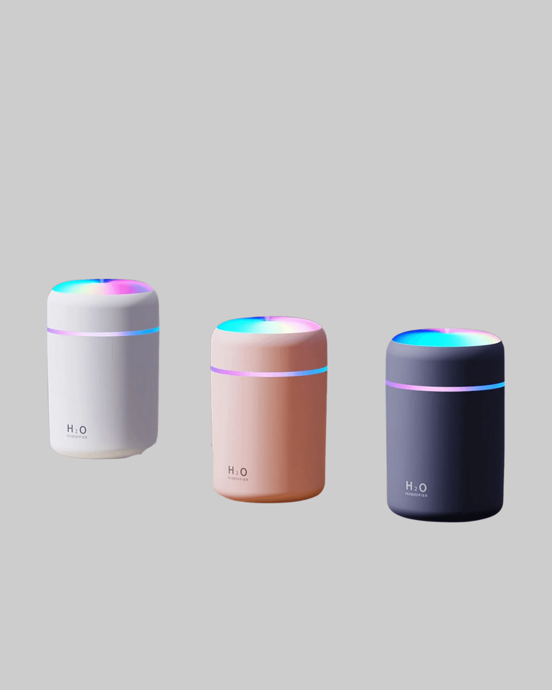 Taşınabilir USB Mini Nemlendirici – LED Aydınlatmalı, Çift Püskürtme Modu 4