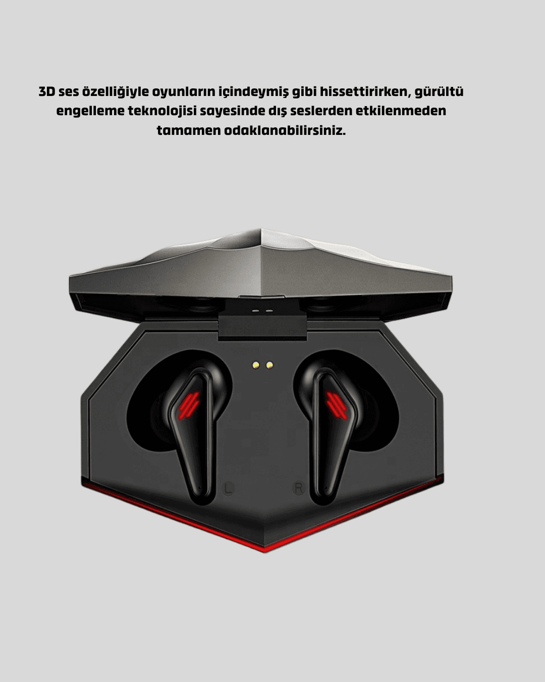 Düşük Gecikmeli Gaming Bluetooth Kulaklık 4