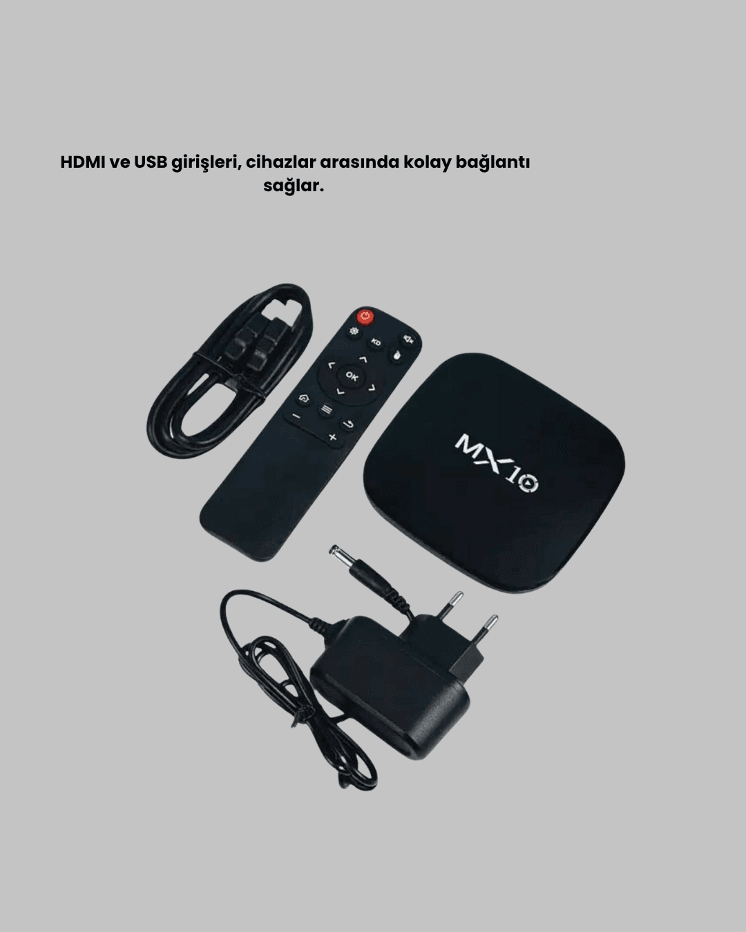 Android 4K TV Box – Wi-Fi, Bluetooth, Dolby Ses, 60 FPS Ultra HD 4