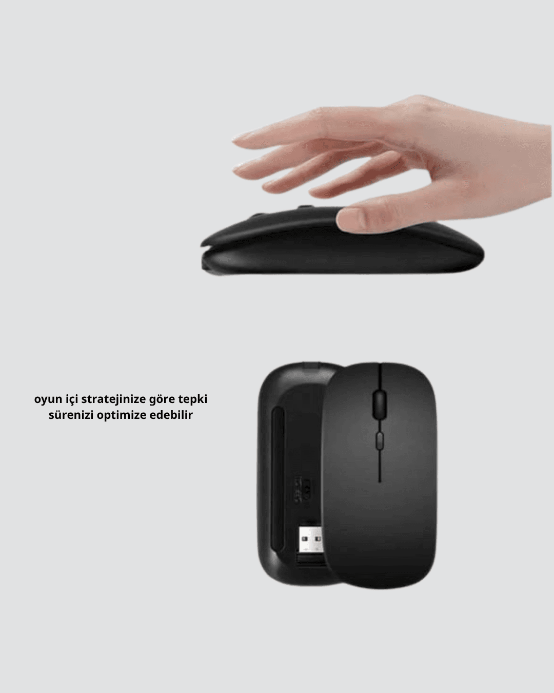 Kablosuz Gaming Mouse –  Ayarlanabilir, Ergonomik 4