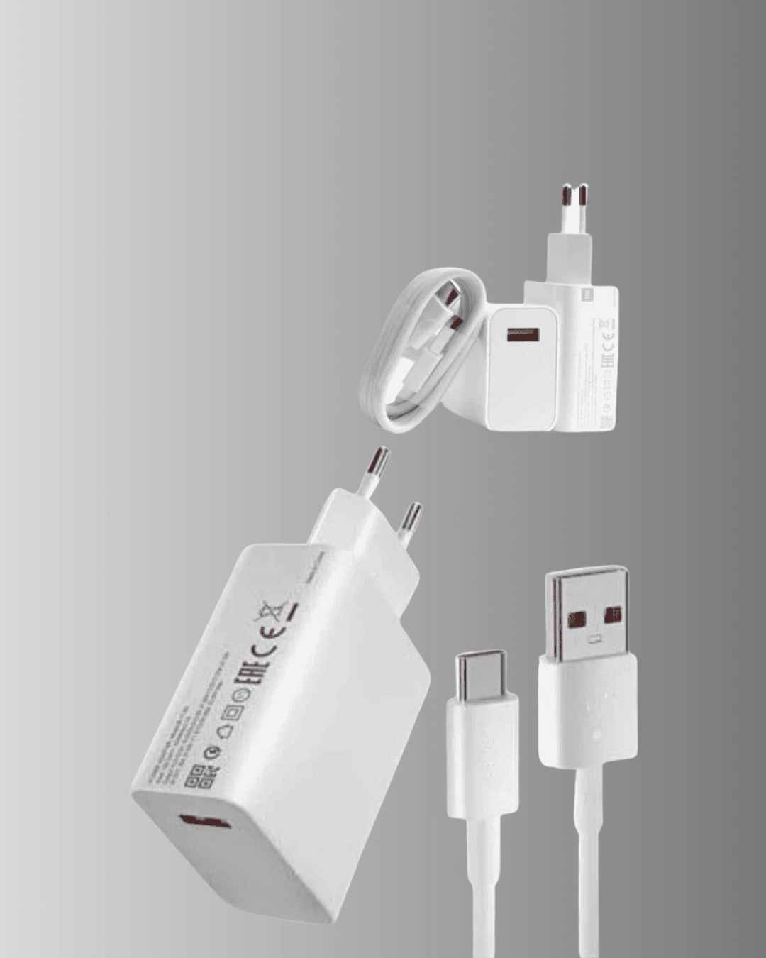 67W Süper Hızlı Şarj Adaptörü ve Kablo Seti – Güvenli, Kompakt ve Ergonomik Tasarım 4