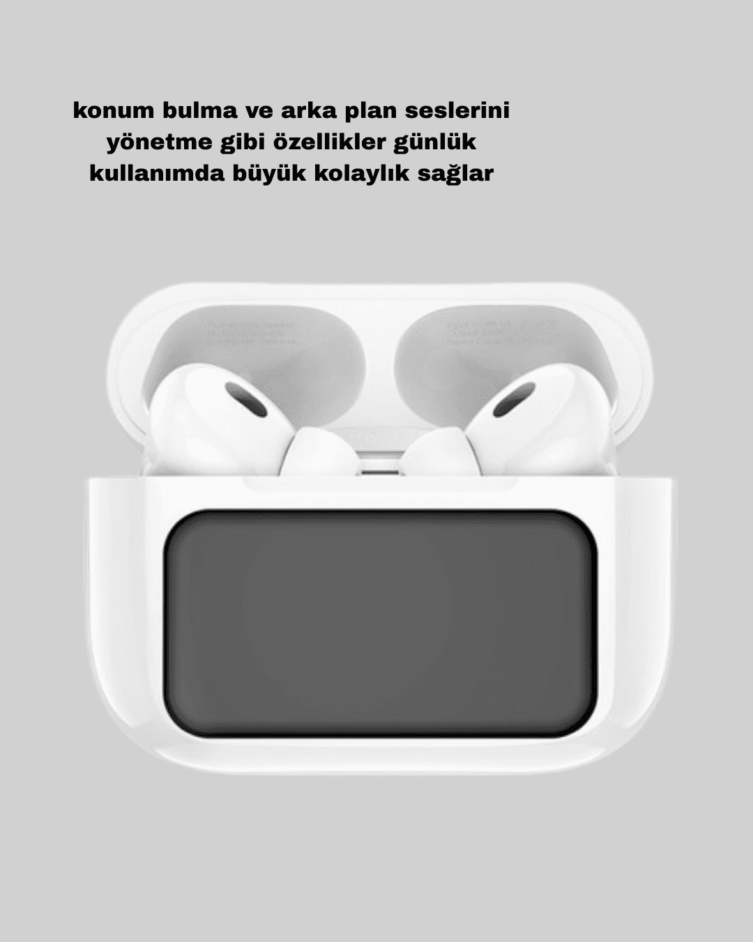 ANC Bluetooth Kulaklık – Dokunmatik, Powerbank Kutulu, Akıllı Sensörlü 5