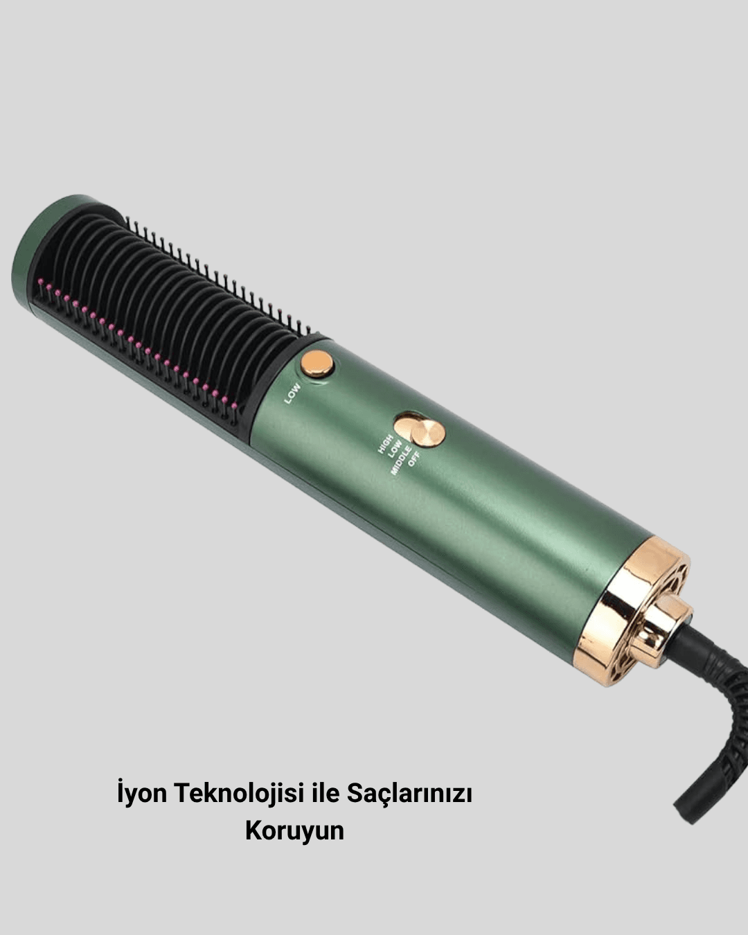 Seramik Plakalı Saç Düzleştirici – 200°C Ayarlanabilir Isı, İyon Teknolojisi 5