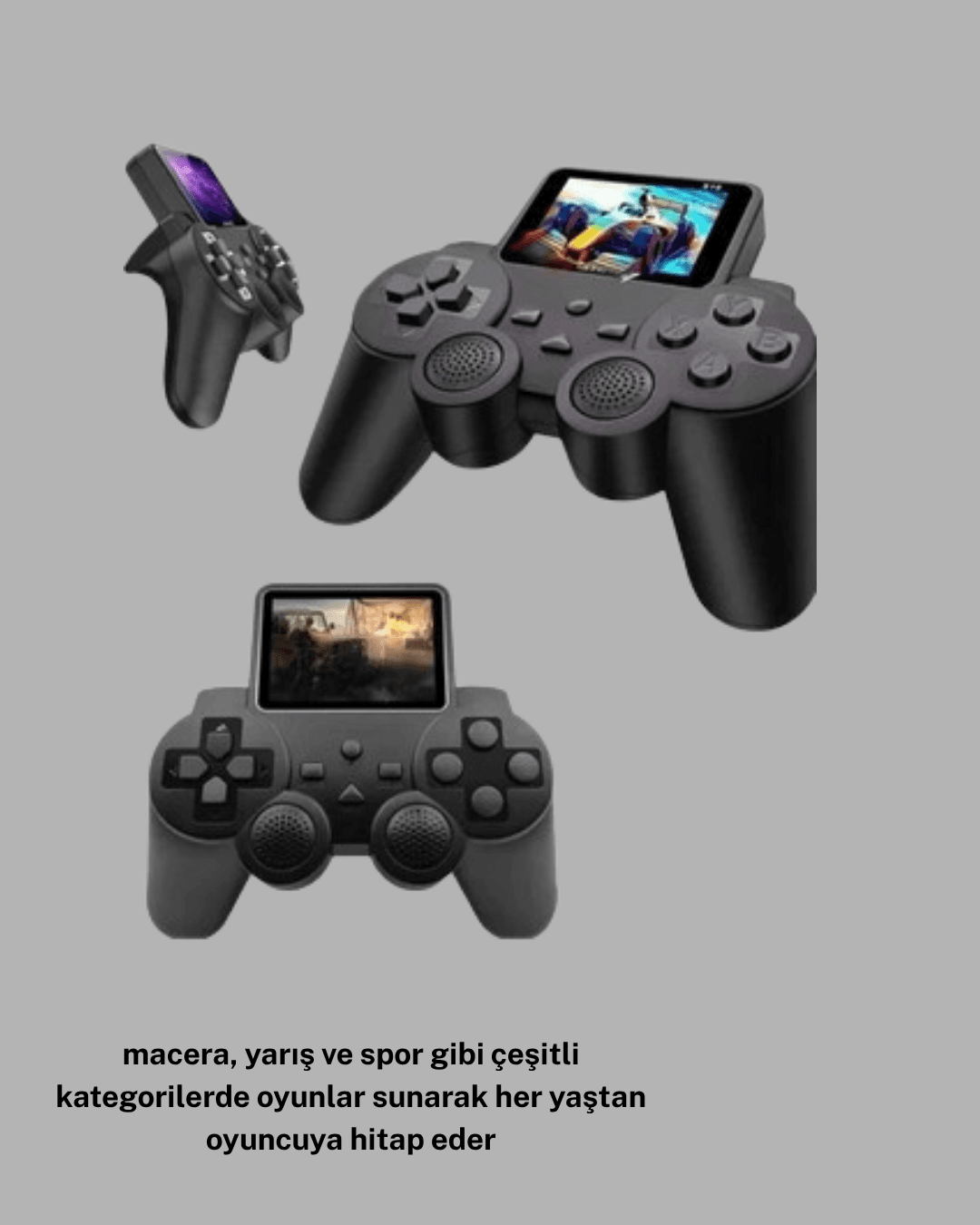 520 Oyunlu Atari S10 El Konsolu – Retro Tasarım, Şarjlı ve Taşınabilir Oyun Deneyimi 5