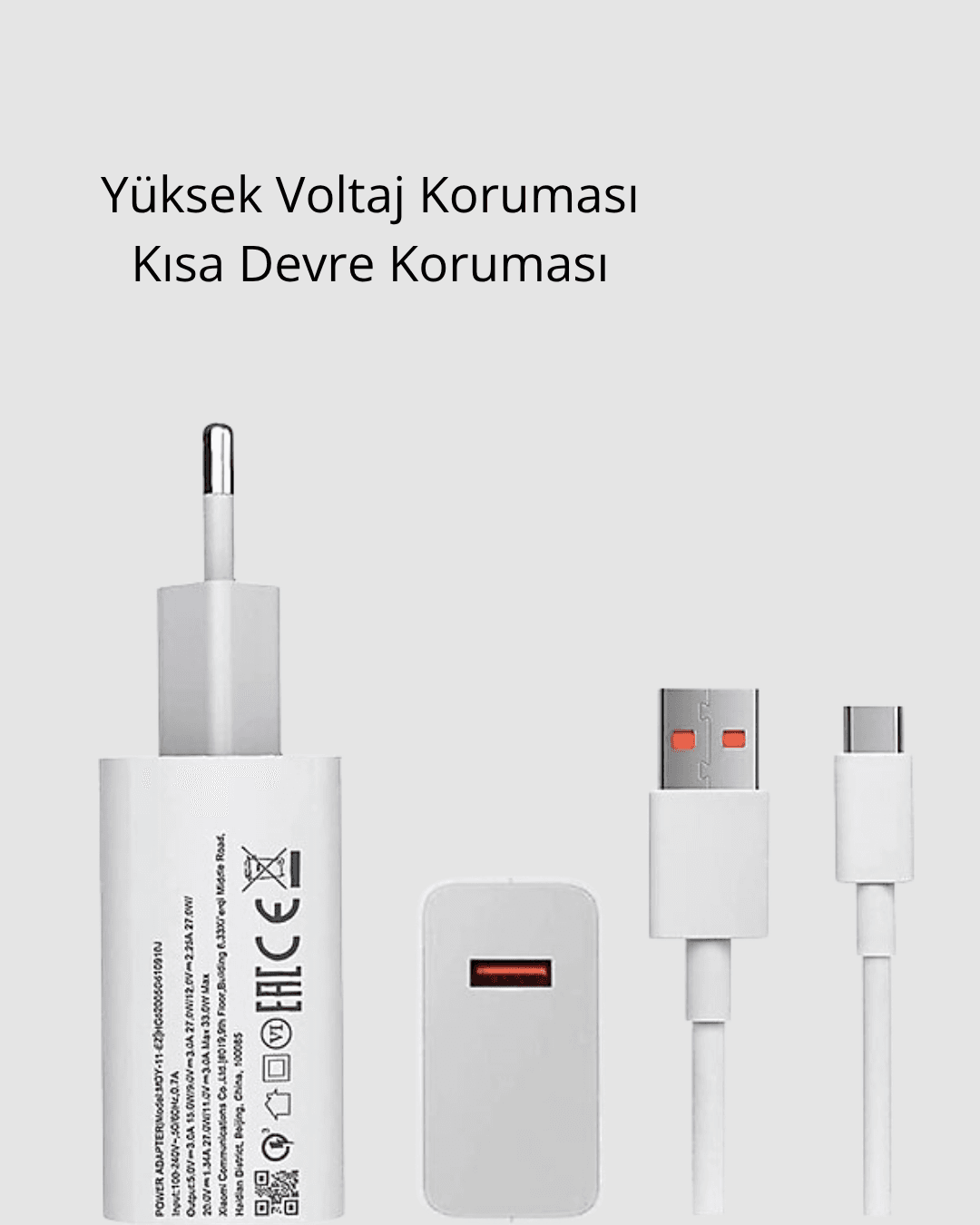 120W Type-C Hızlı Şarj Adaptörü – Akıllı Koruma ve Turbo Güç Desteği 5