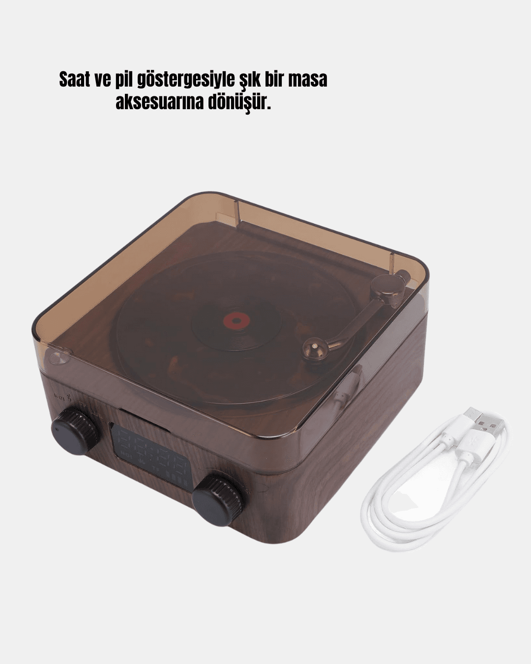 GRAMAFON SPEAKER KAHVERENGİ 3