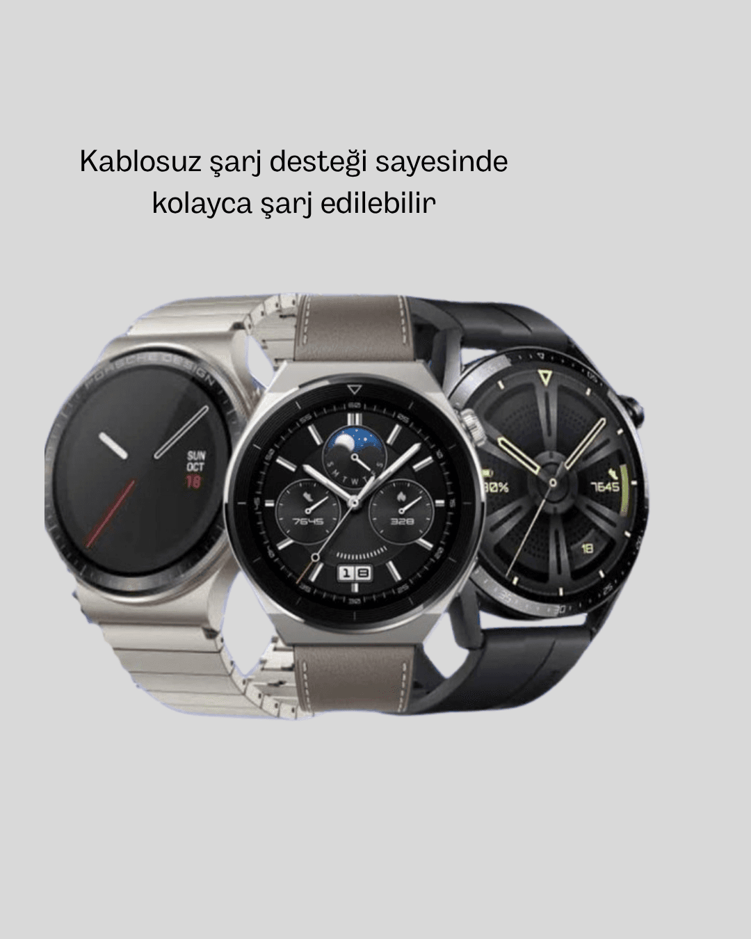 Kablosuz Şarjlı Bluetooth Görüşmeli Akıllı Saat – Android & iOS Uyumlu 6