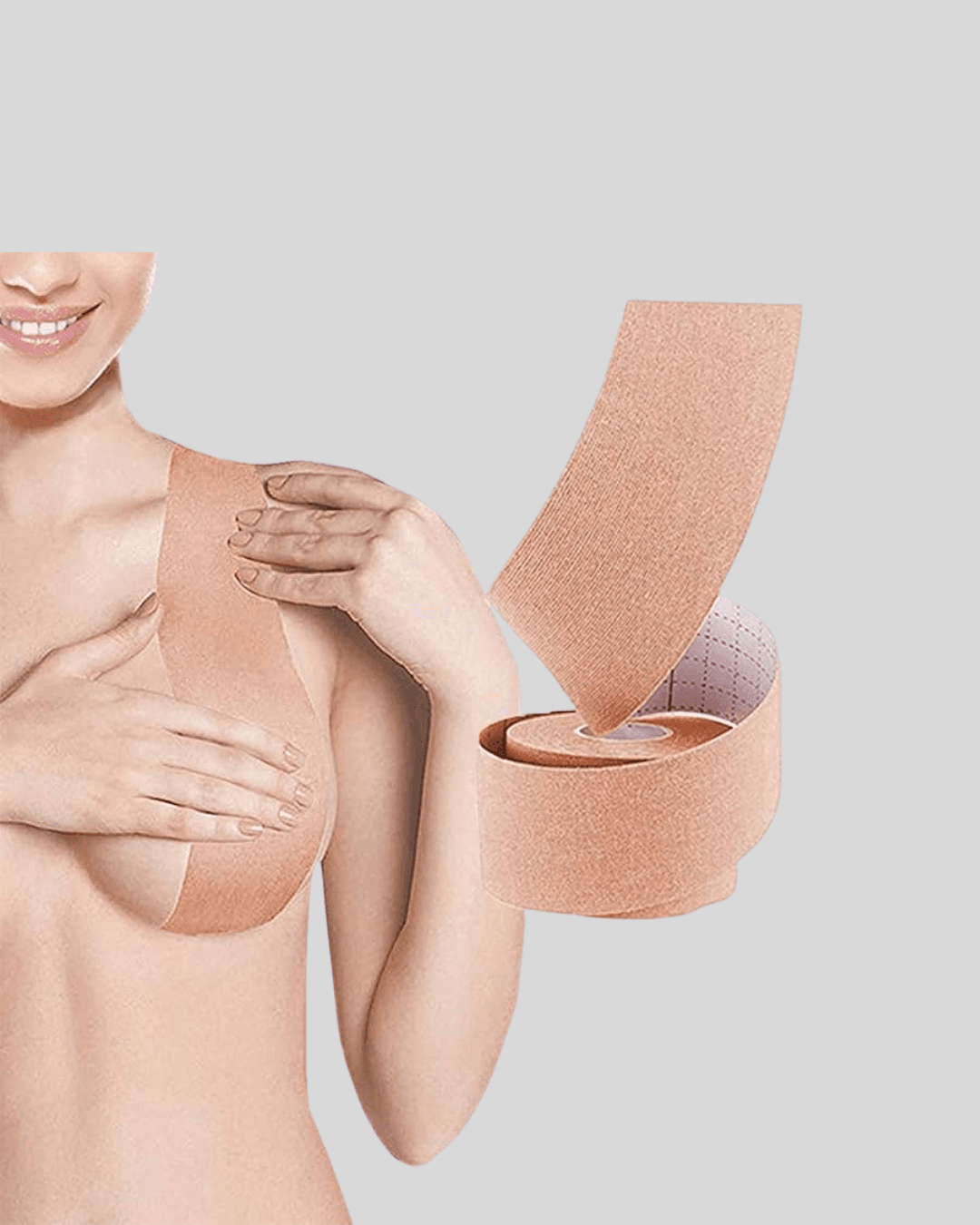 Görünmez Destekleyici Göğüs Bandı – Askısız ve Sırtı Açık Kıyafetler İçin 6