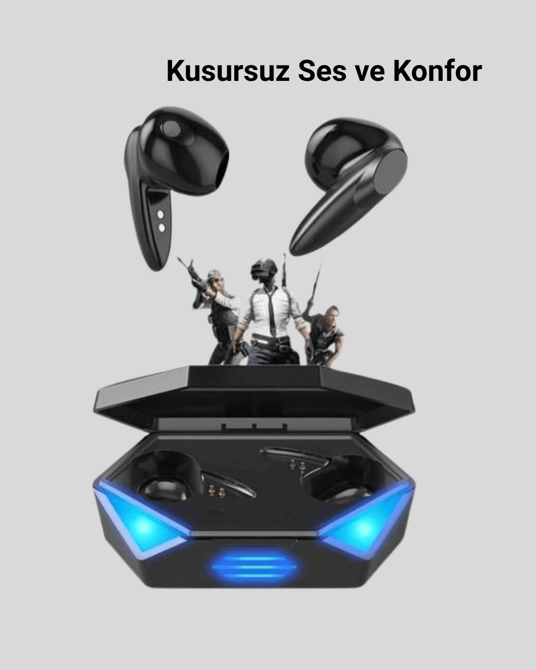 Bluetooth 5.0 Oyun ve Müzik Kulaklığı – 3D Ses Kalitesi 6