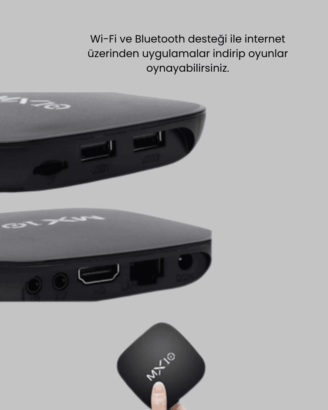 Android 4K TV Box – Wi-Fi, Bluetooth, Dolby Ses, 60 FPS Ultra HD 6