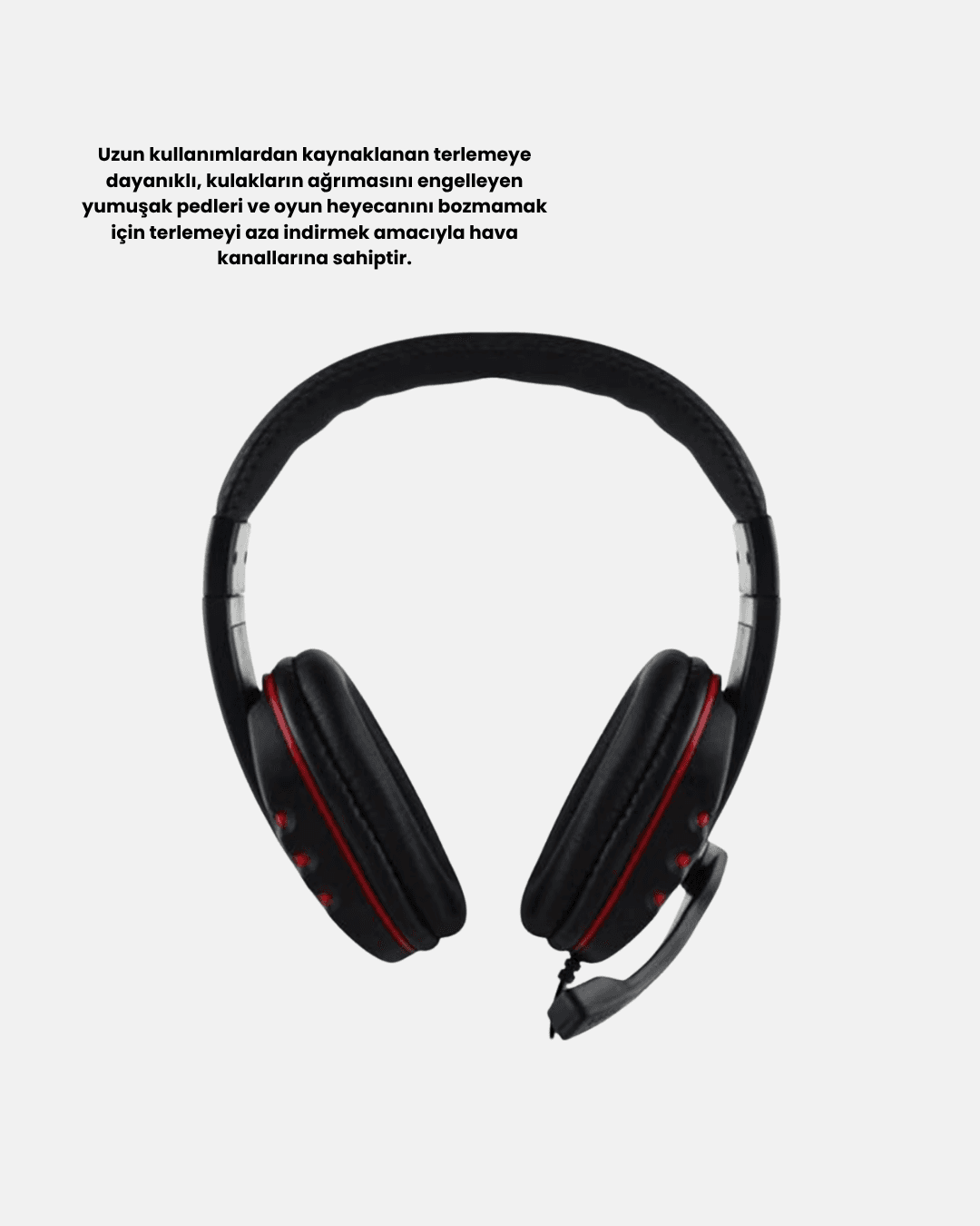 Stereo Ses Destekli Mikrofonlu Gaming Kulaklık – Yumuşak Pedli 6