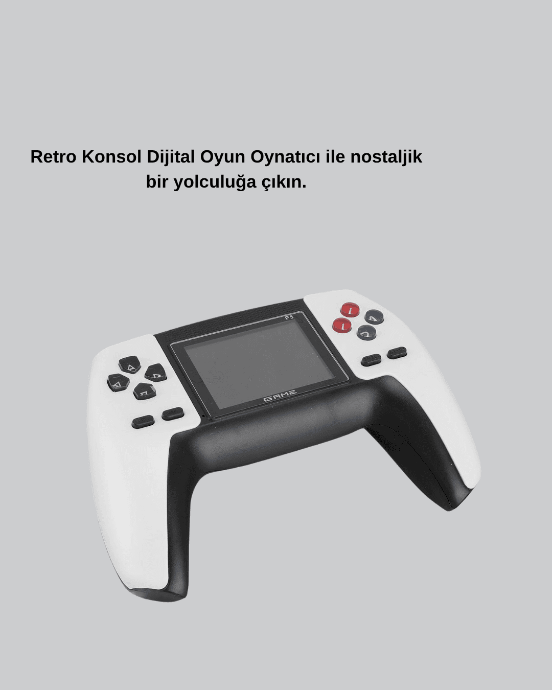 520 Klasik Oyunlu Retro Konsol Şarj Edilebilir Pil Ergonomik Taşınabilir Oyun Cihazı 6