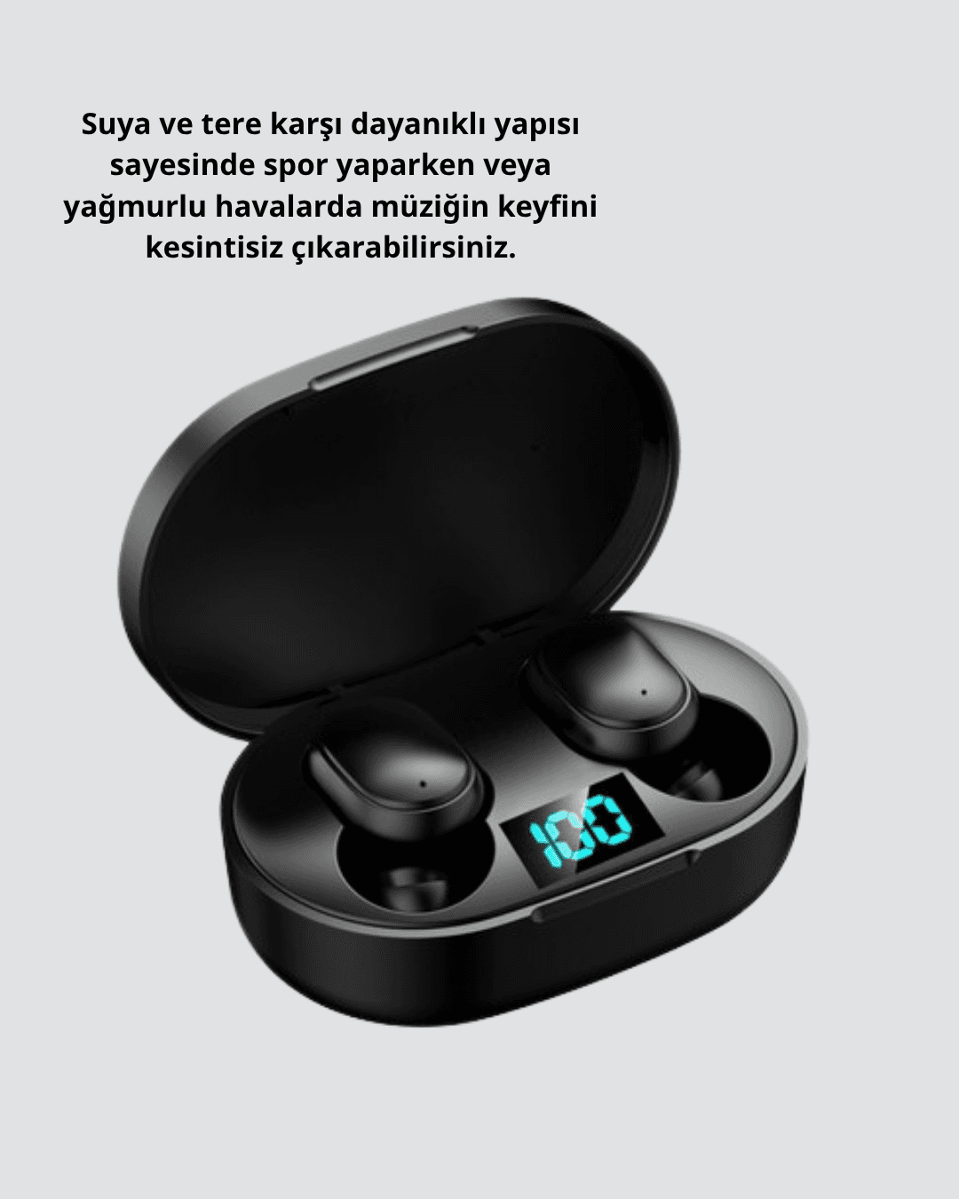 Bluetooth Kulaklık – Gürültü Önleyici, Mikrofonlu, Uzun Pil Ömürlü Kablosuz Kulaklık 6