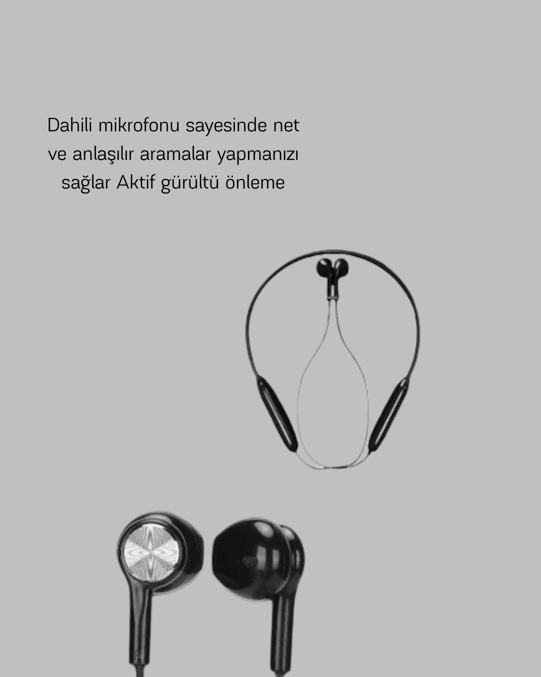 Bluetooth 5.0 ANC Kulaklık – Dokunmatik Kontrol, Kristal Netliğinde Mikrofonlu 6