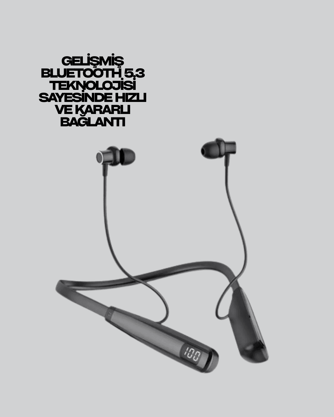 Y12 Bluetooth Kablosuz Kulaklık – LCD Pil Ekranı, Kompozit Diyafram, Dokunmatik Panel 6