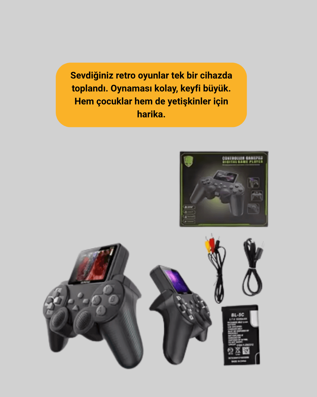 500 Oyun Tek Cihazda! Nostalji ve Eğlence Yanınızda 5