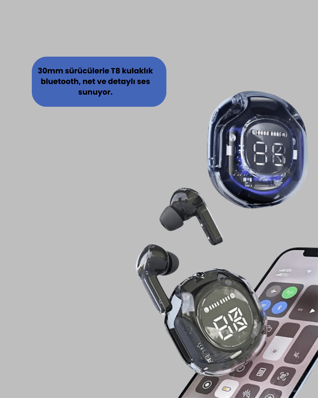 Günlük Kullanım İçin Profesyonel Bluetooth Kulaklık 5